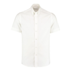 Mens Short-Sleeve Tailored Fit Premium Oxford Shirt