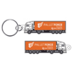 Metal Truck Keyring