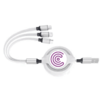 CHS008 Retractable Multi Charging Cable