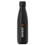 Oasis water bottle black matte 2 colour print