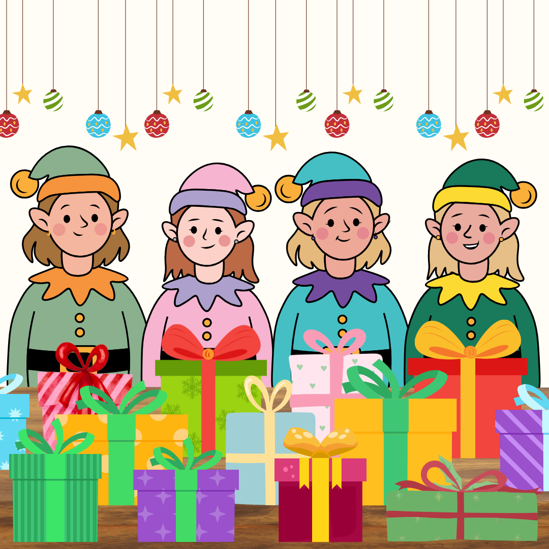 M&amp;M Christmas Elves