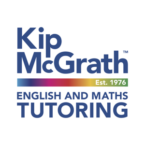 Kip McGrath Stacked Logo blue Transparent